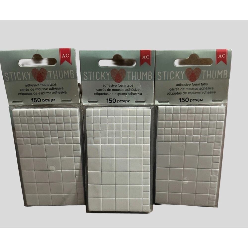 Foam Adhesive Squares 450pc American Crafts 3D Mounting Scrapbooking Card Making